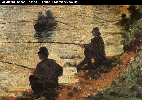 Georges Seurat Fisherman